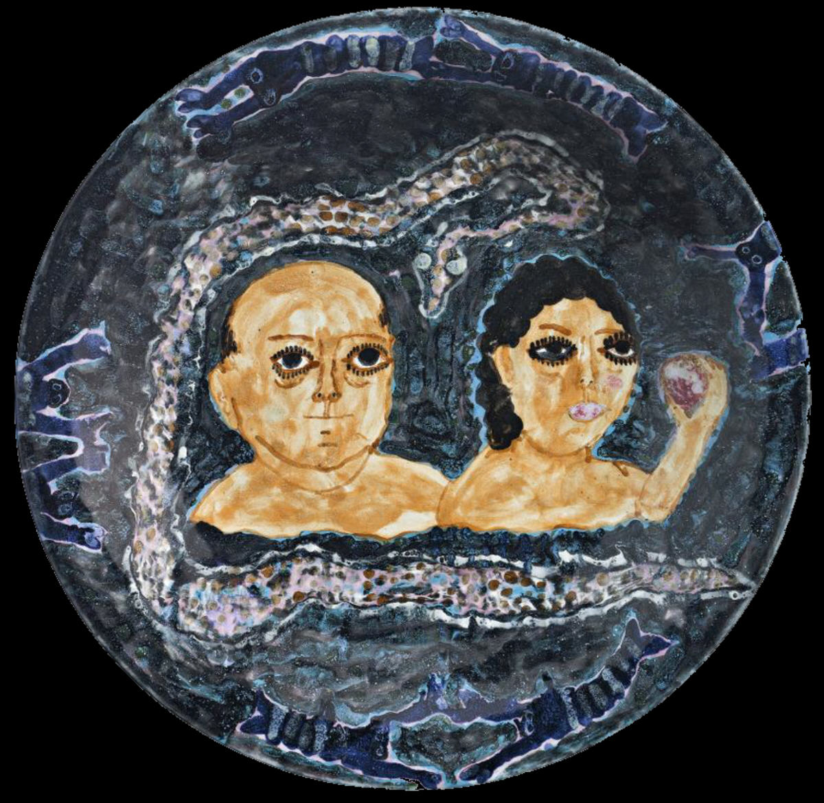 Bill And Shirley As Adam And Eve by William Robinson